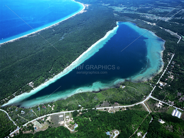 Little Traverse Lake in Leelanau County, Michigan